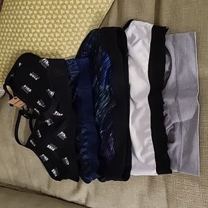 Sports bras 10 all together